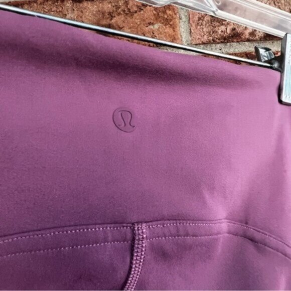 Lululemon 2022 InStill High-Rise Tight pants 25" leggins Vintage Plum 6 EUC - Picture 2 of 16